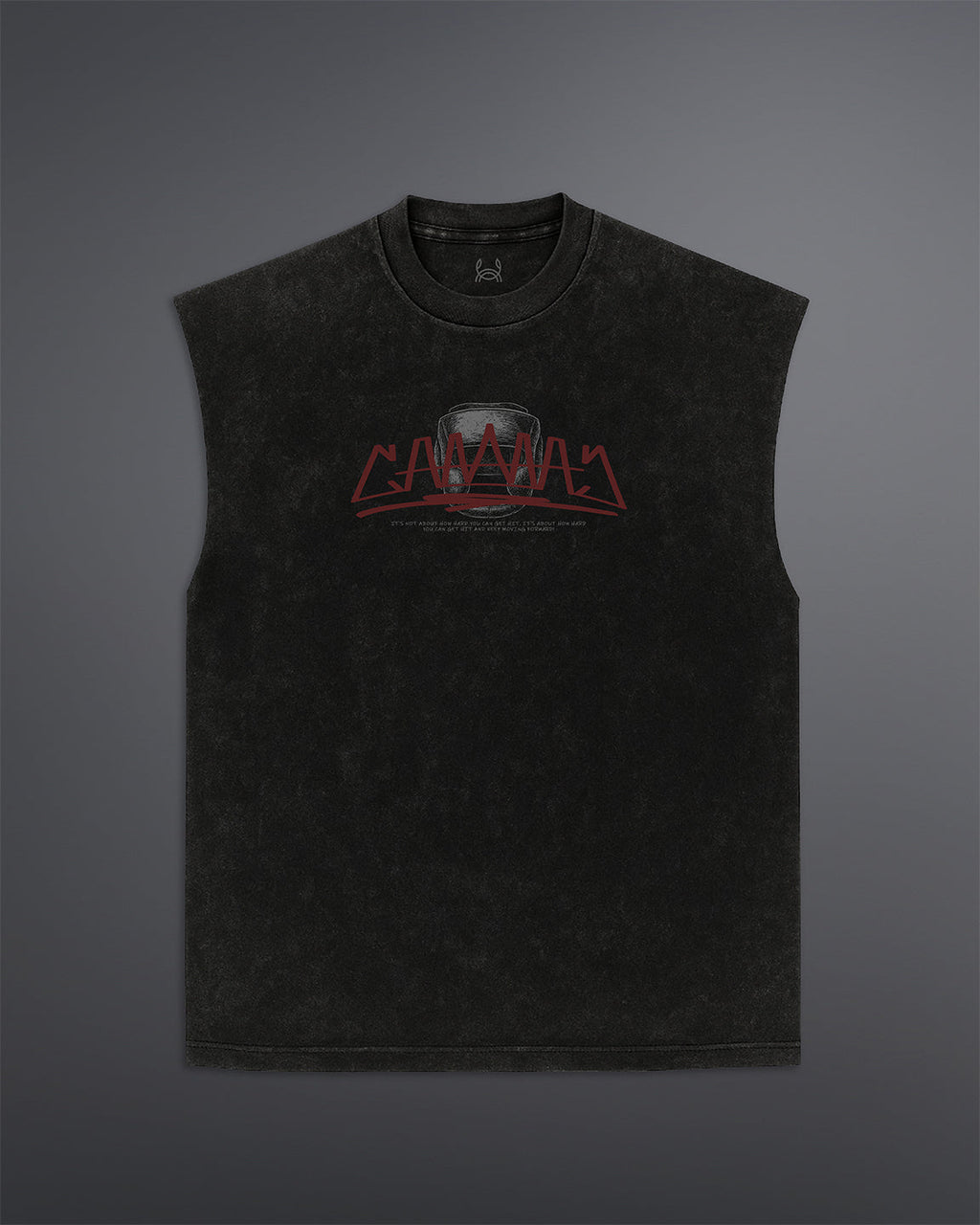 Knockback Vest tank [ACID WASHED]