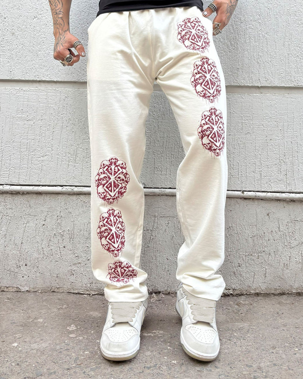 Berserk Protocol Sweatpants [OFF-WHITE]