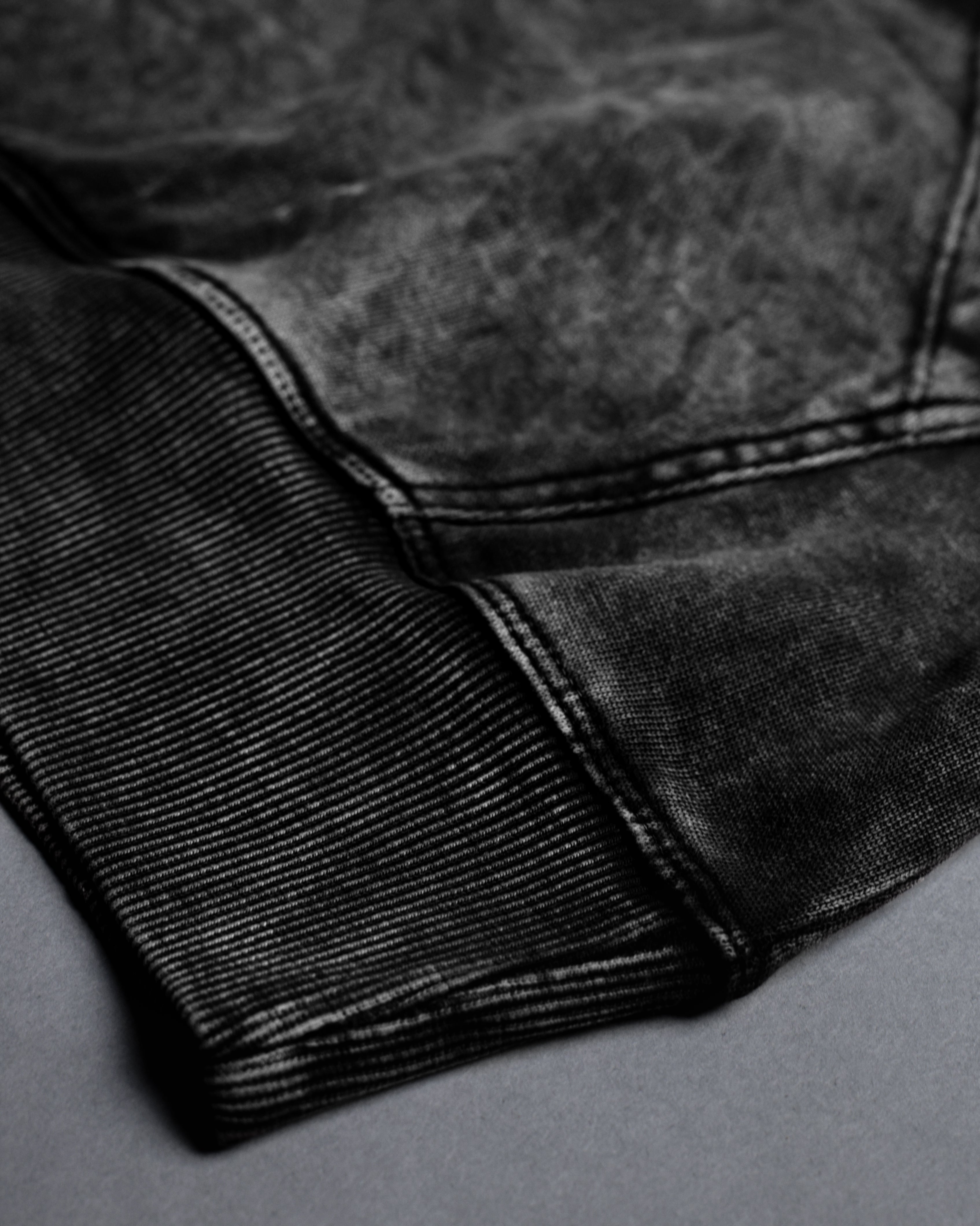 Acid washed hoodie [SILENT-ASH COLORWAY]