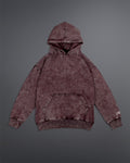 Acid washed hoodie [BLOOD STONE COLORWAY]