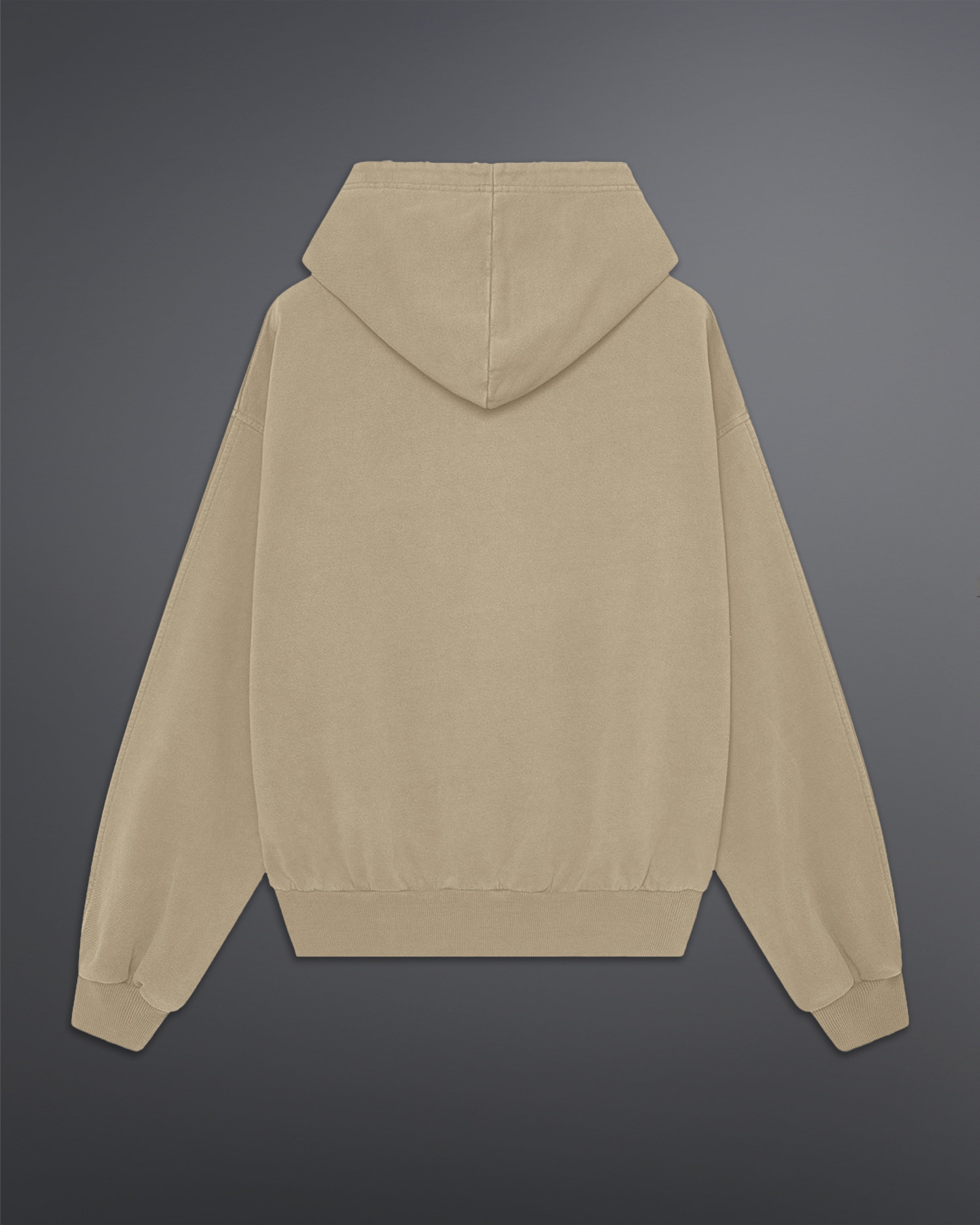 Beige Oversized Hoodie