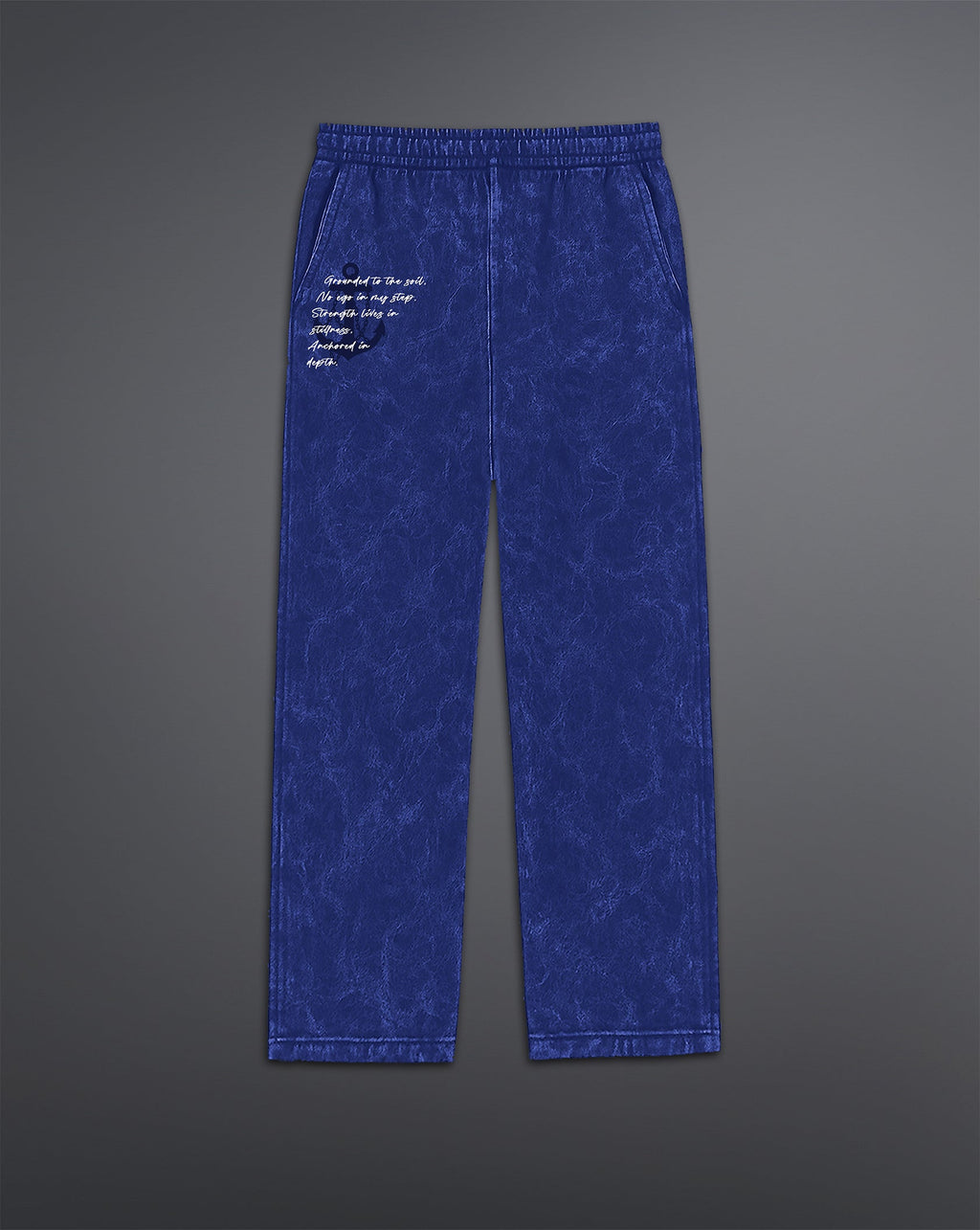 Depth-Bound Sweatpants [ACID WASHED-COSMIC BLU]