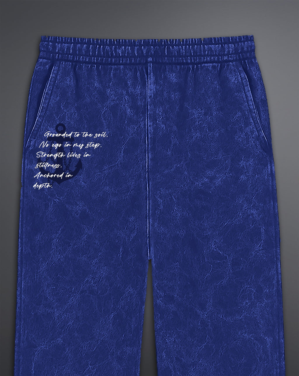 Depth-Bound Sweatpants [ACID WASHED-COSMIC BLU]