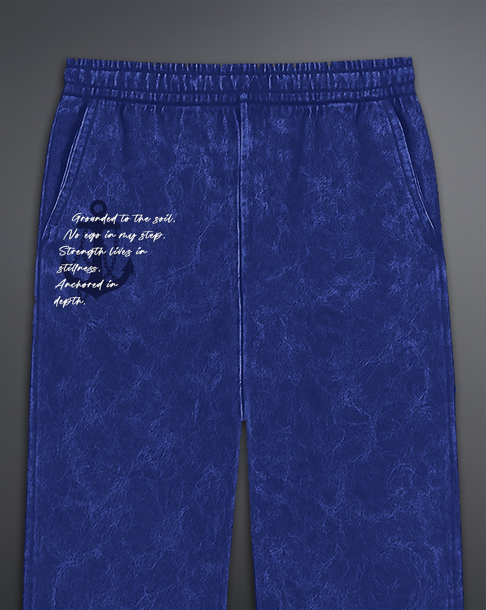 Depth-Bound Sweatpants [ACID WASHED-COSMIC BLU]