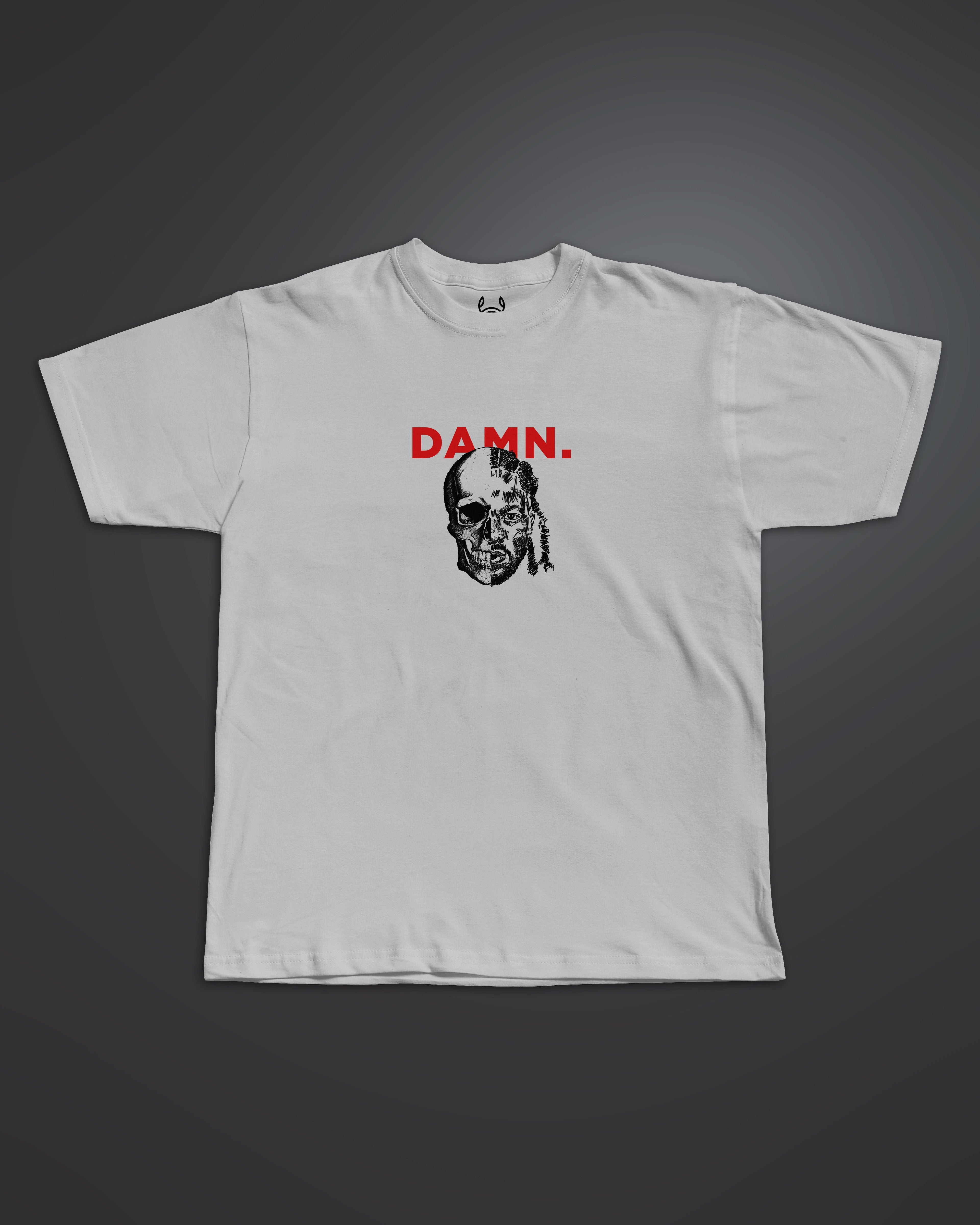 Damn Regular Fit Graphic Tee [white]