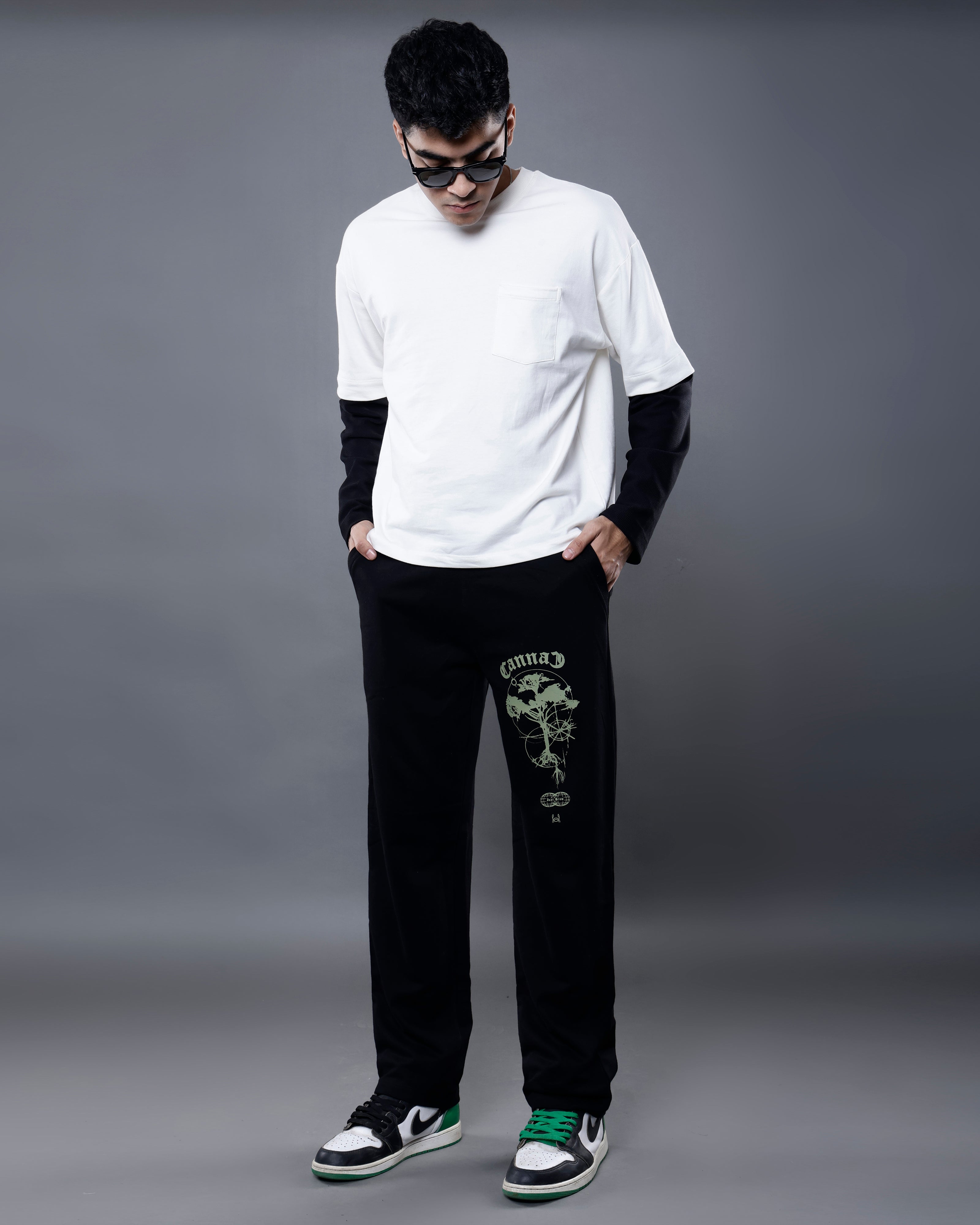 Forest-Flow Terry Sweatpants