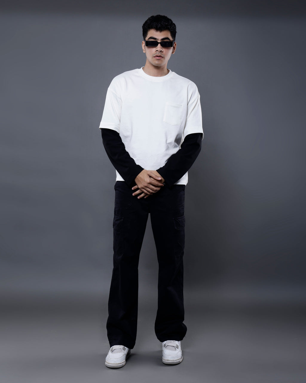 Dual-Fabric Full Sleeve T-shirt [ECLIPSE COLORWAY]