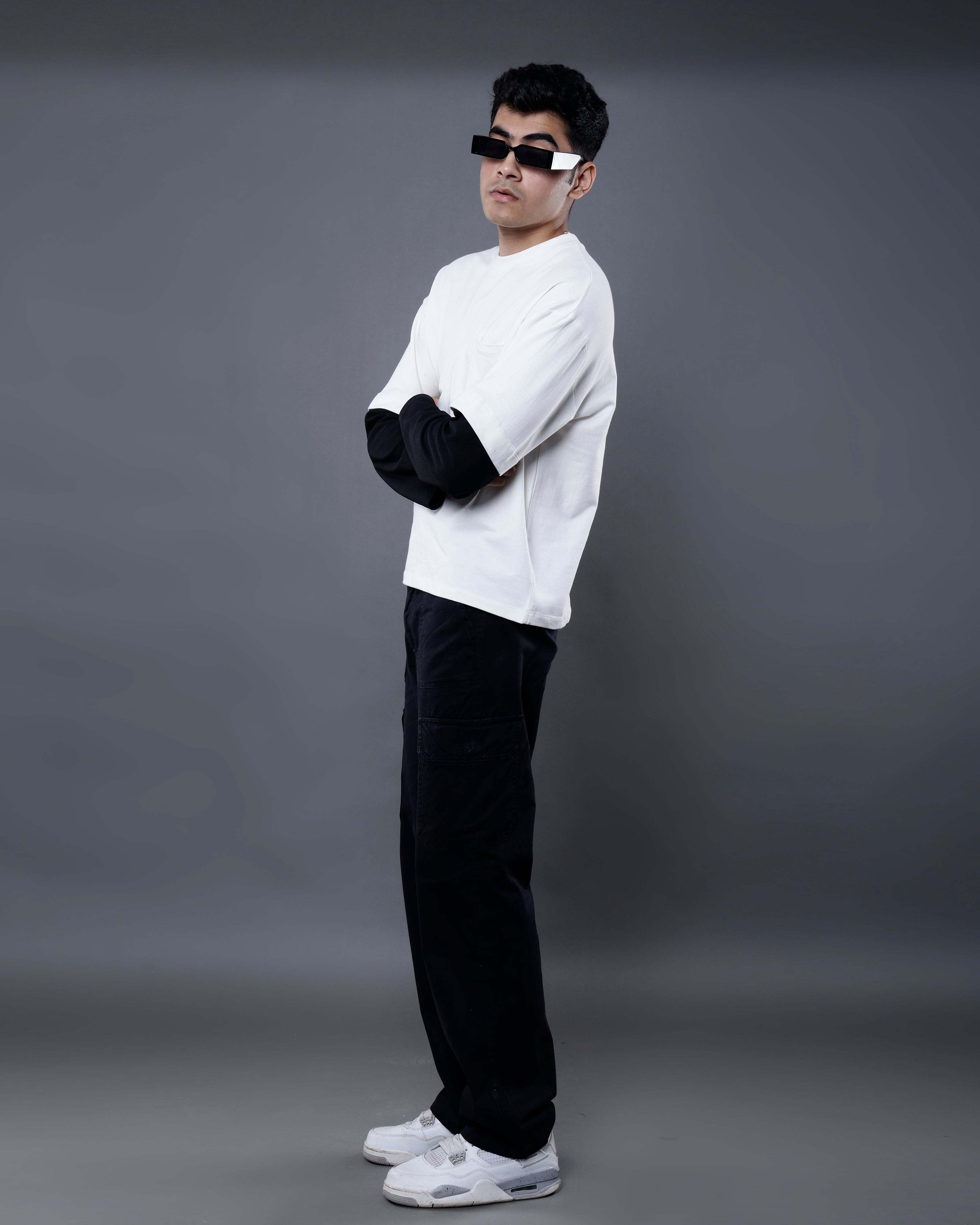 Dual-Fabric Full Sleeve T-shirt [ECLIPSE COLORWAY]