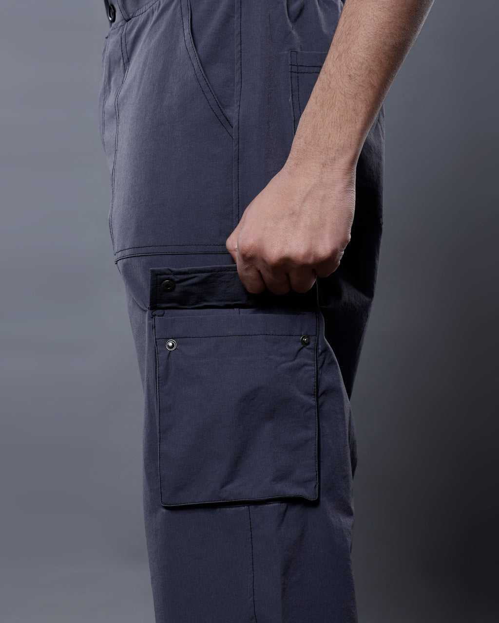 Straight Fit Cargo [Grey]