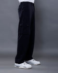 Straight Fit Cargo [Black]