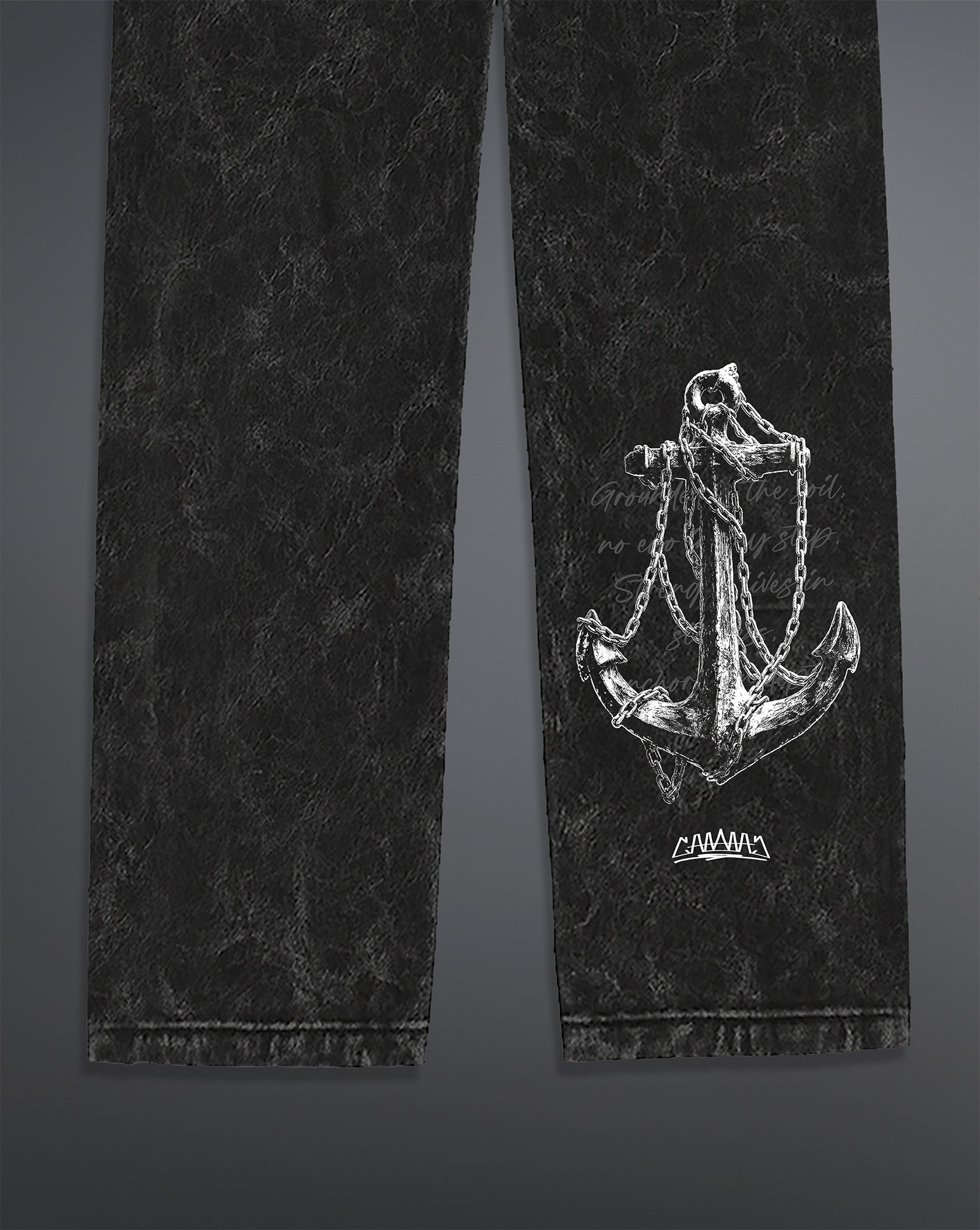 Depth-Bound Sweatpants [ACID WASHED-SILENT ASH]