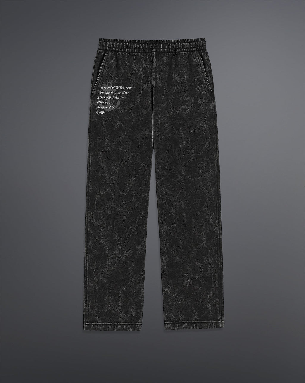 Depth-Bound Sweatpants [ACID WASHED-SILENT ASH]