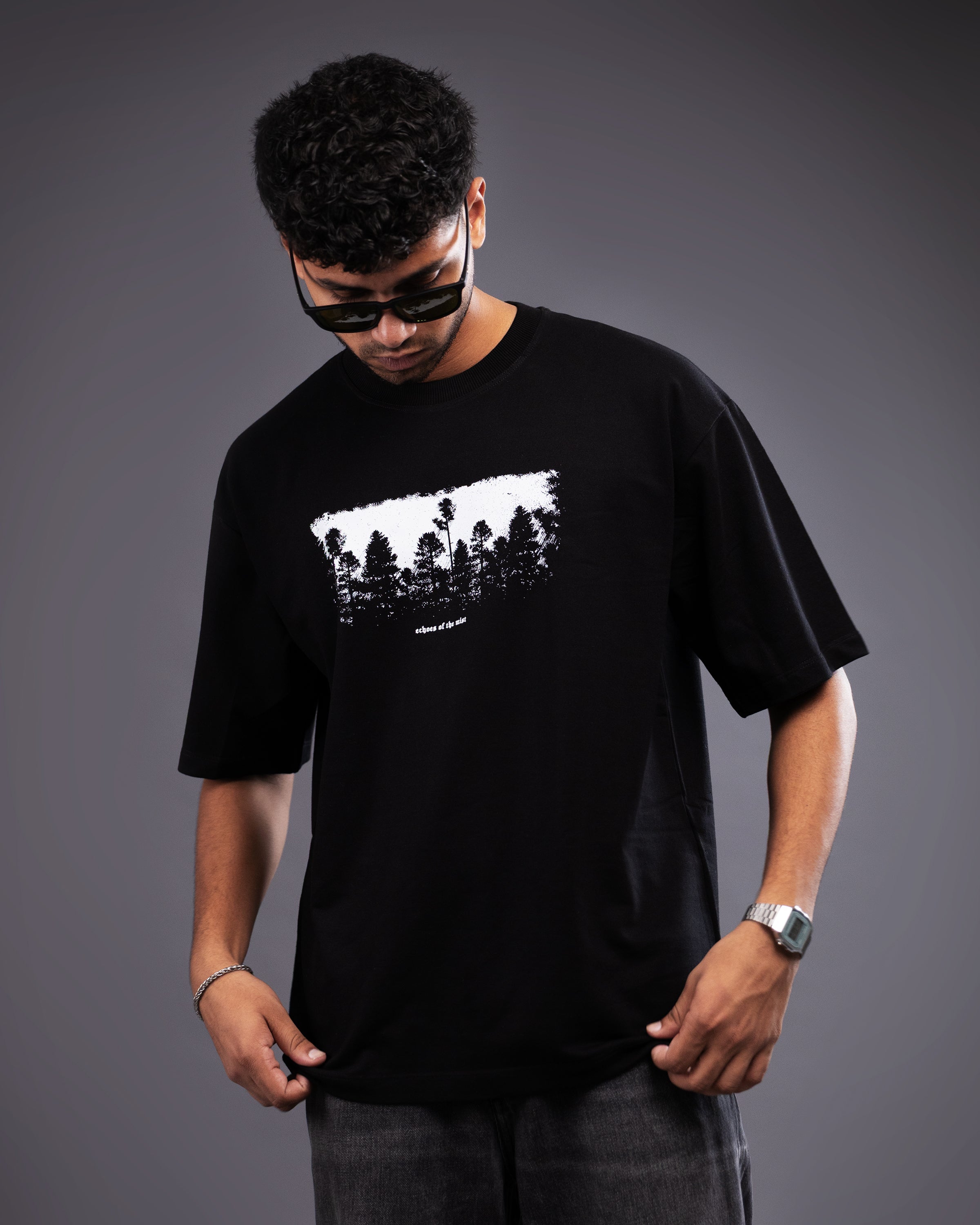 Echoes Of The Mist Oversized Tee