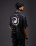 Primordial Prophecy Oversized tee [ACID WASHED-SILENT ASH]