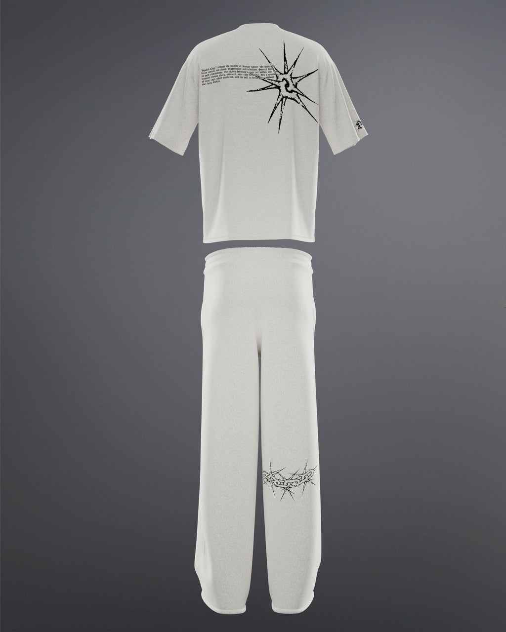 Spiked Cage Set [OFF-WHITE]