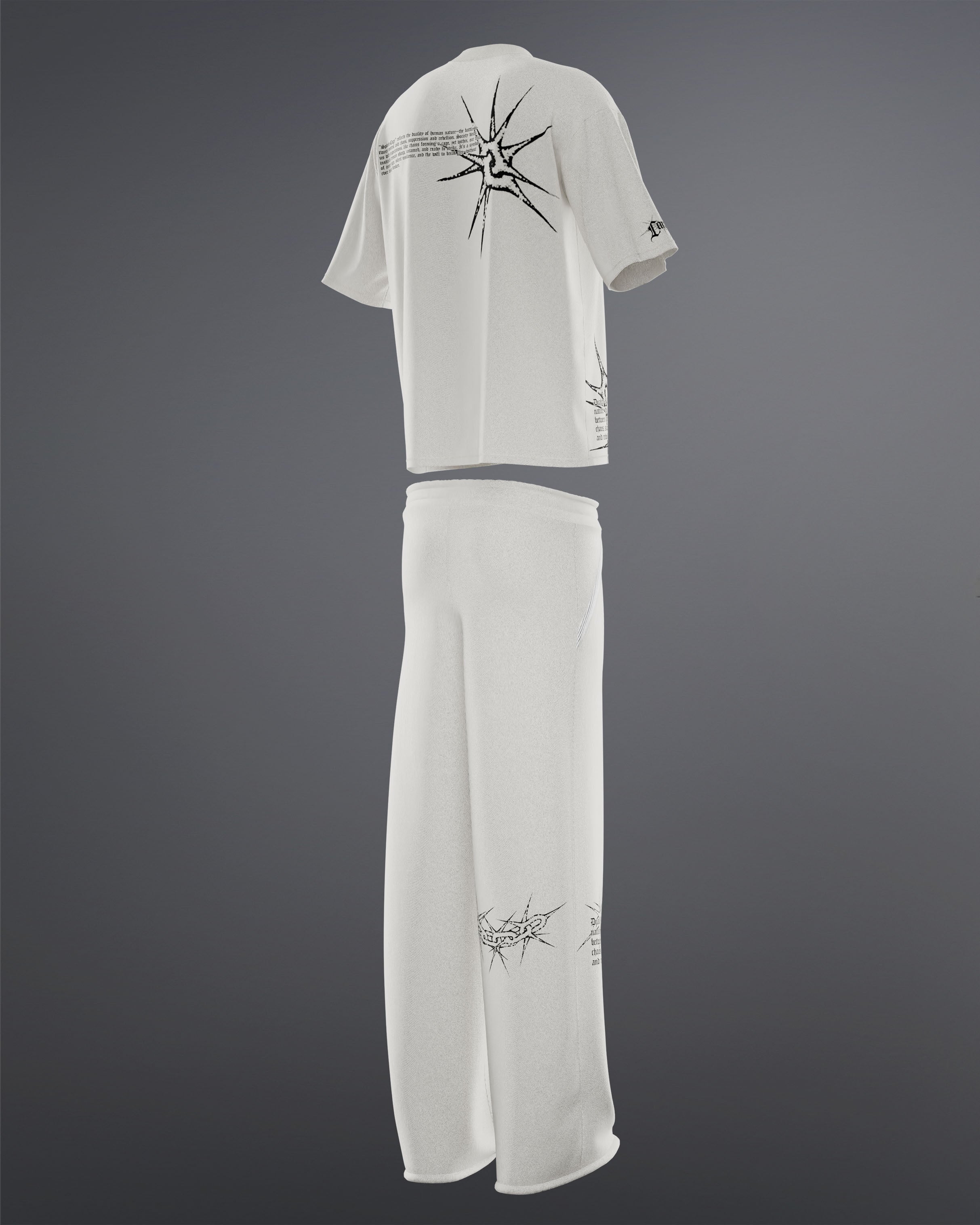 Spiked Cage Set [OFF-WHITE]