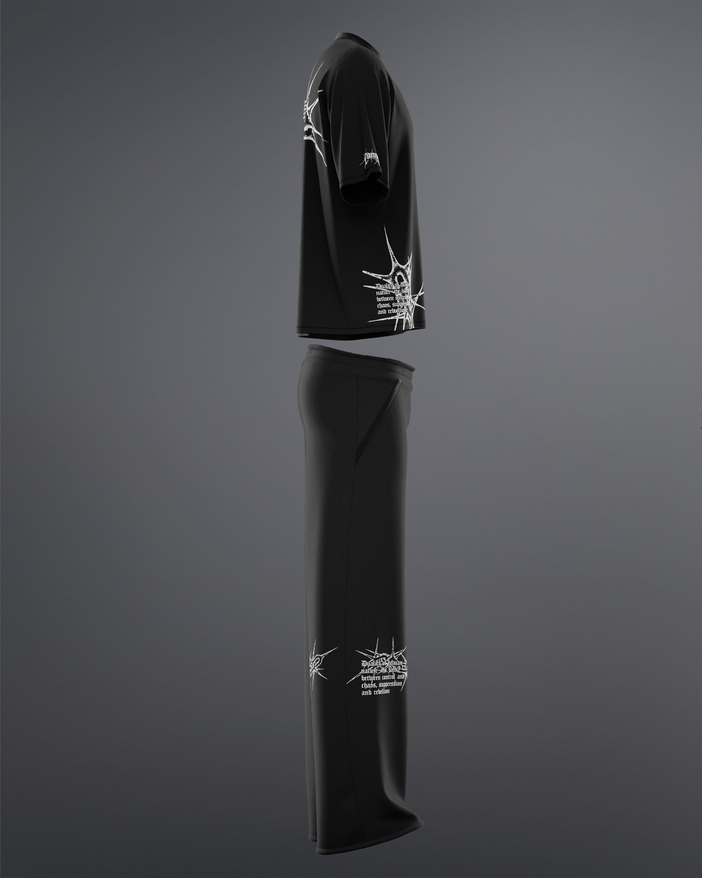 Spiked Cage Set [BLACK]