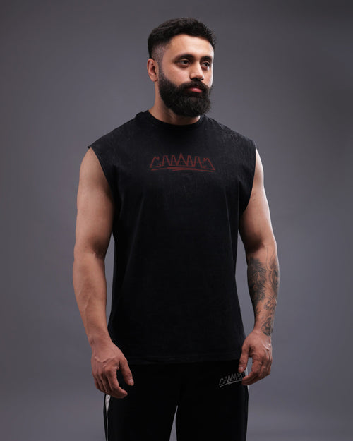 Athletic Division Vest Tank 02 [ACID WASHED]