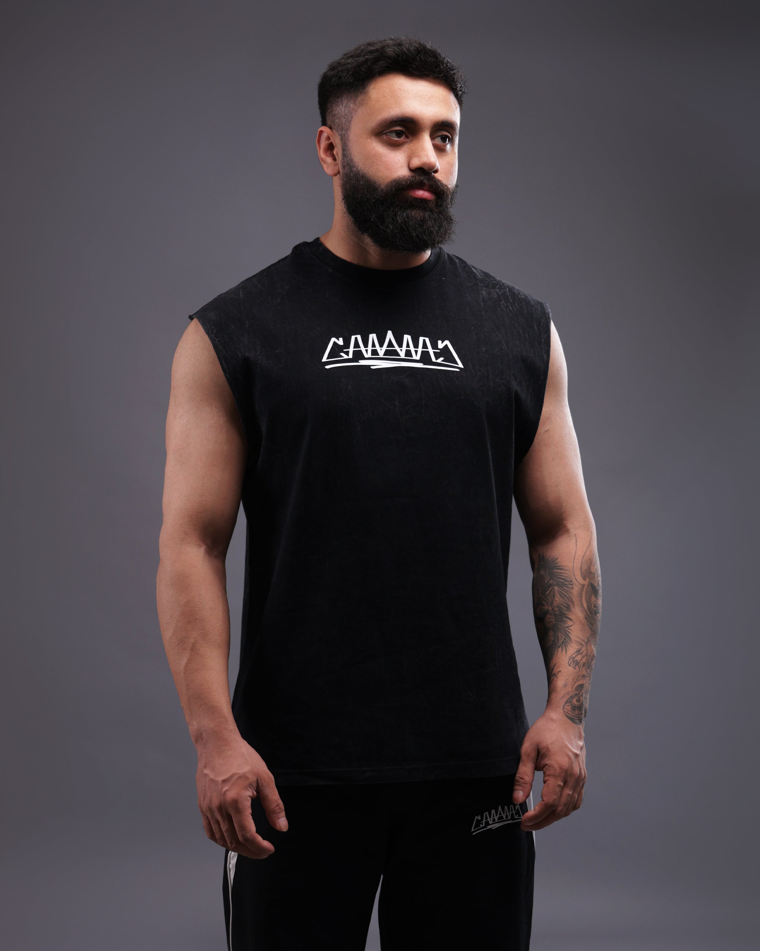 Athletic Division Vest Tank 01 [ACID WASHED]