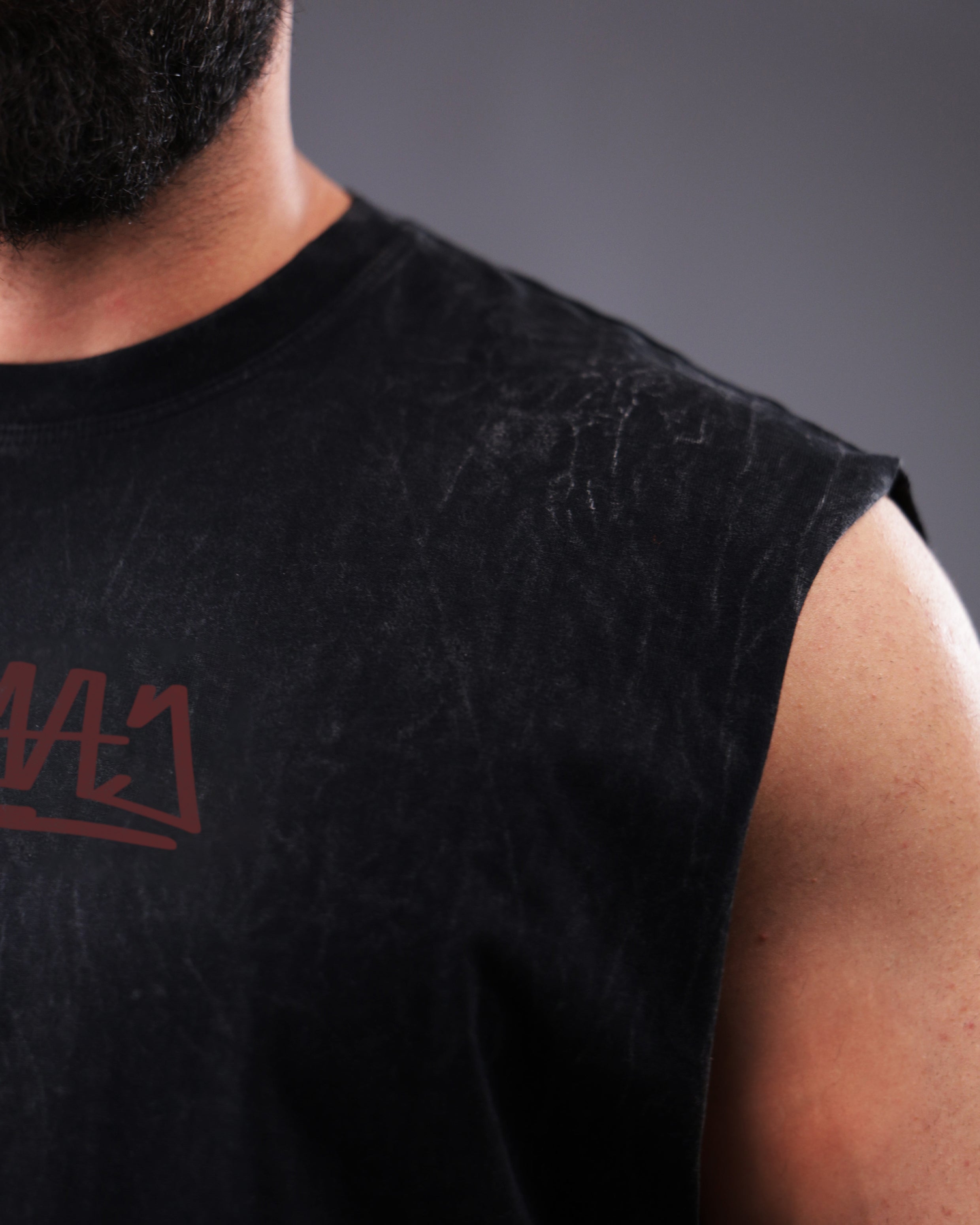 Athletic Division Vest Tank 02 [ACID WASHED]