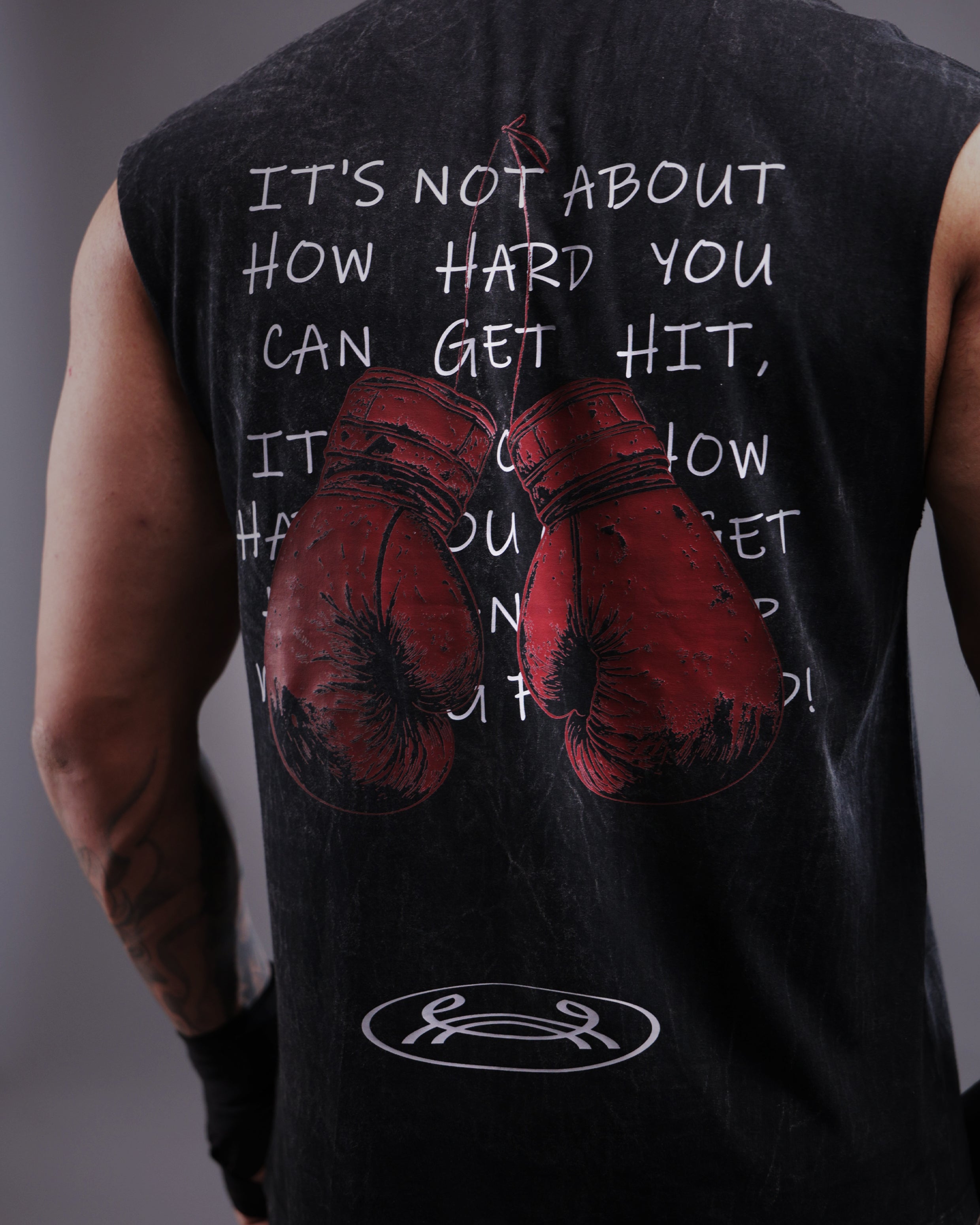 Knockback Vest tank [ACID WASHED]