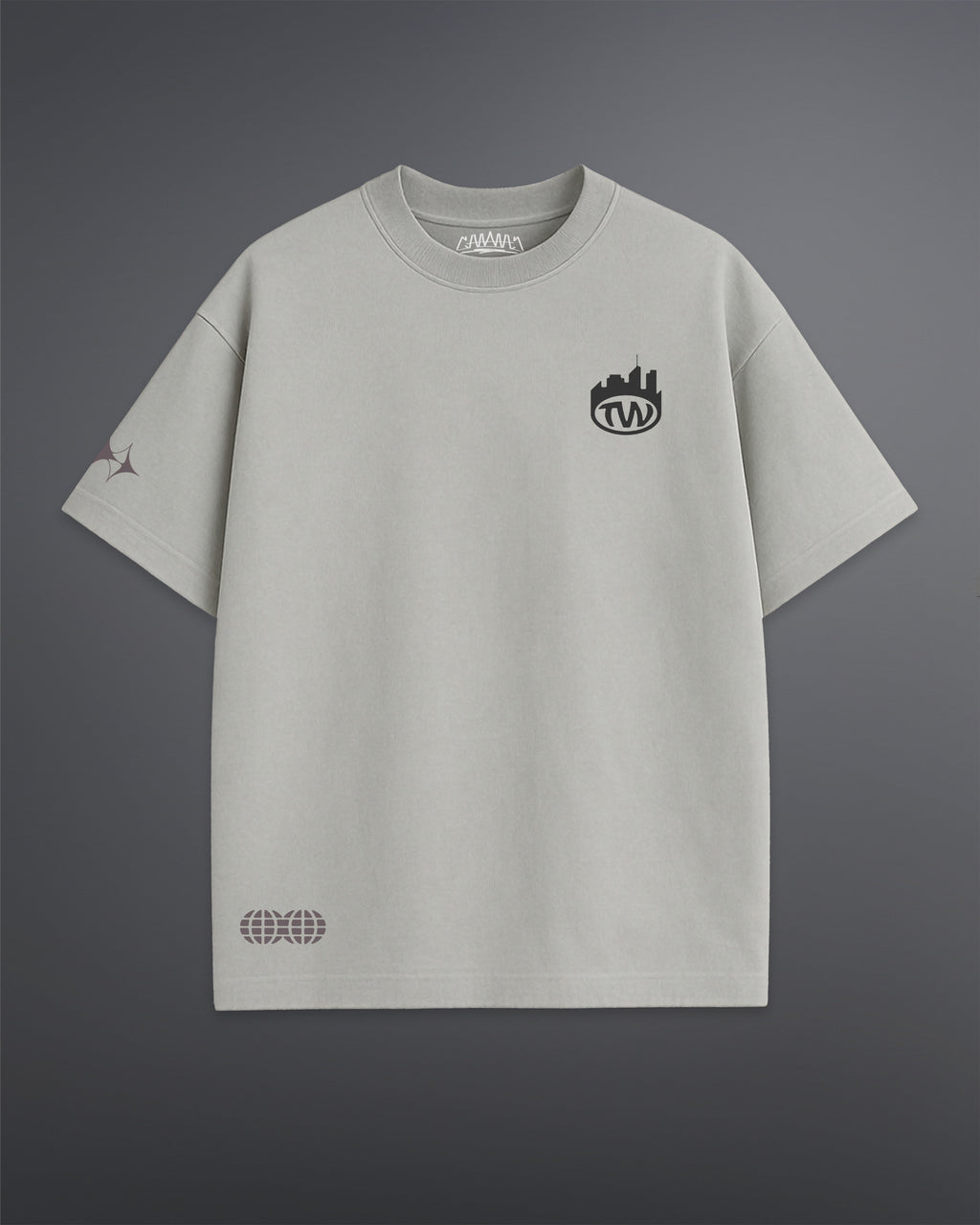 Trapped World Oversized Tee
