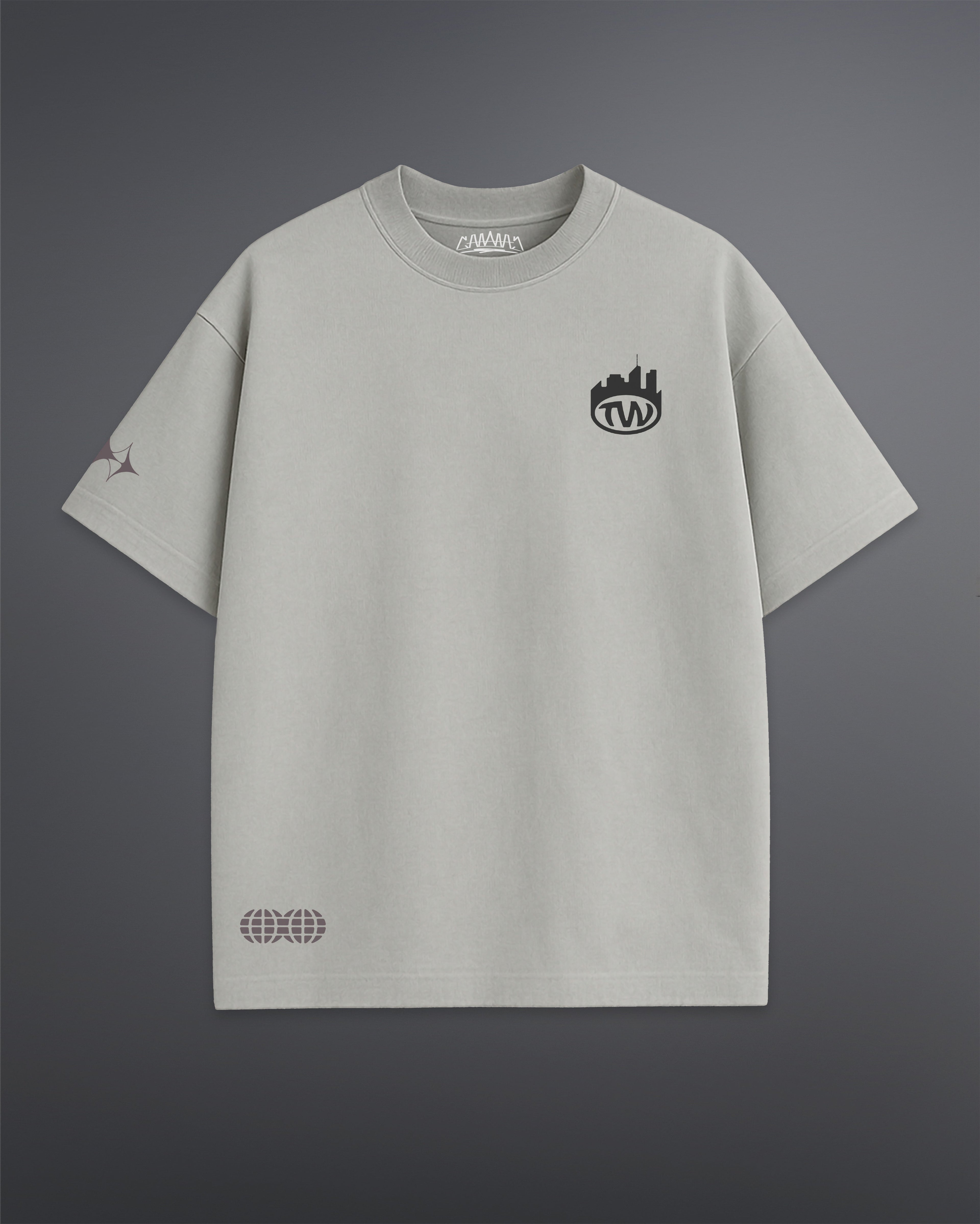 Trapped World Oversized Tee